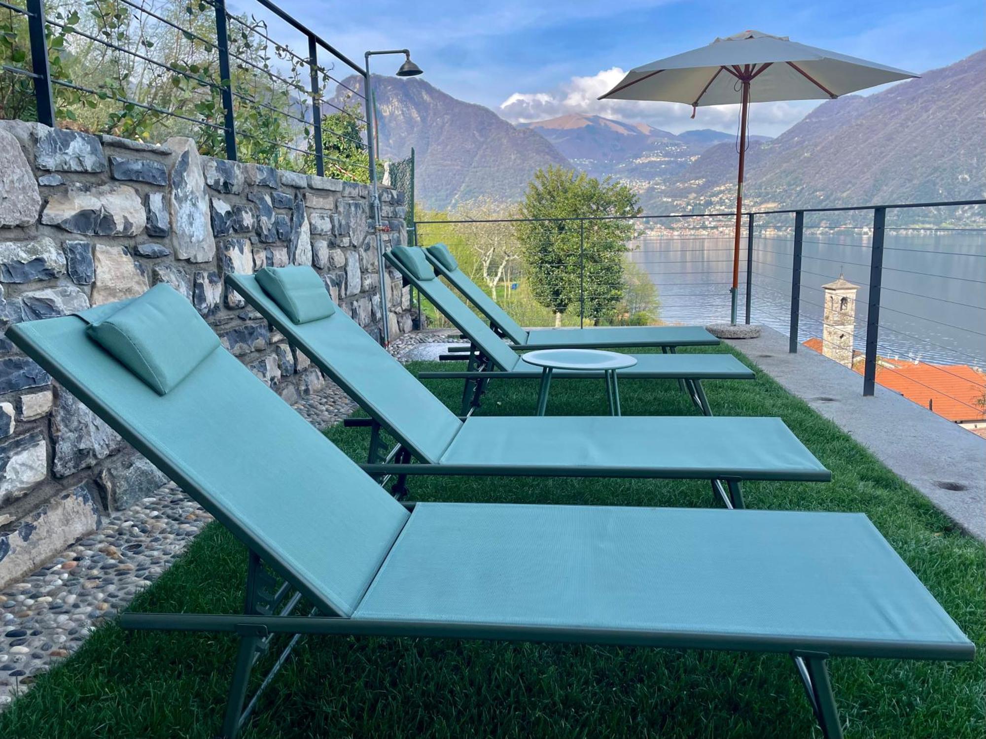 Il Noce Lake View Apartment Lezzeno Buitenkant foto